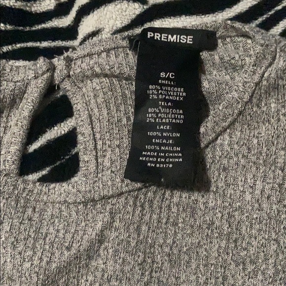 Heather Gray Tunic top - Picture 3 of 10